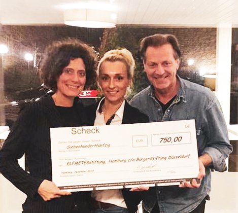 Wir unterstützen die ELFMETERstiftung